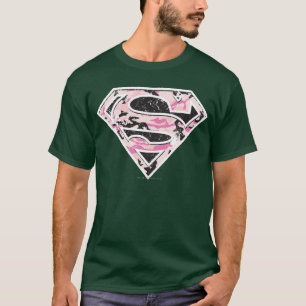 T-shirts Logotipo da camuflagem de Supergirl