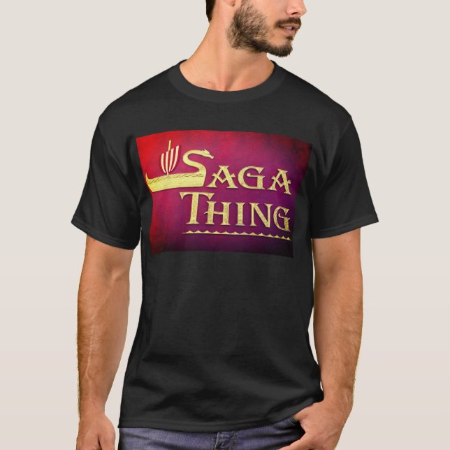 T-shirts Logotipo da coisa da saga (Frente)