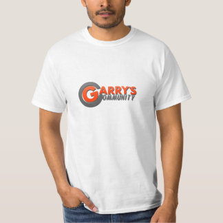T-shirts Logotipo da laranja da comunidade de Garrys