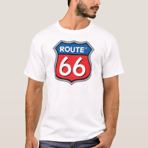 T-shirts Logotipo da rota 66