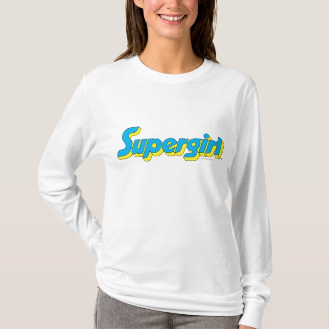 T-shirts Logotipo da Supergirl (Frente)