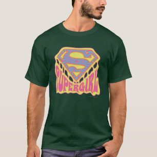 T-shirts Logotipo da Supergirl Groovy