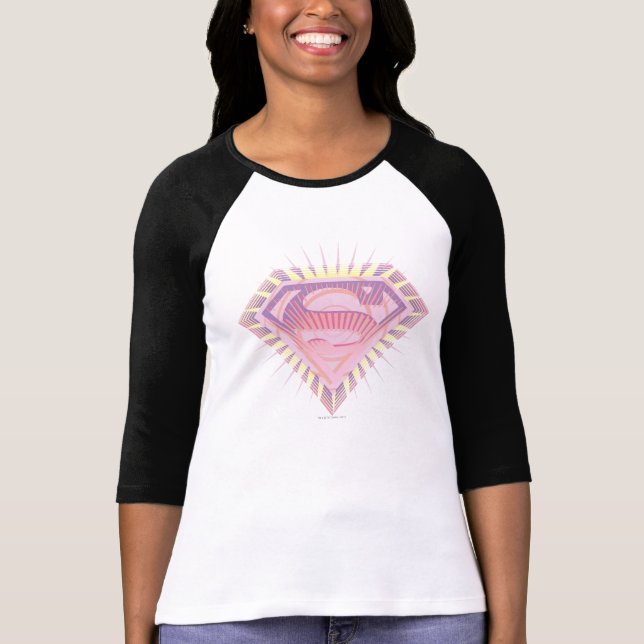T-shirts Logotipo da Supergirl Rad (Frente)