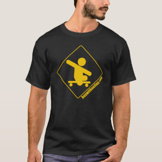 T-shirts Logotipo de BWOL - amarelo no preto