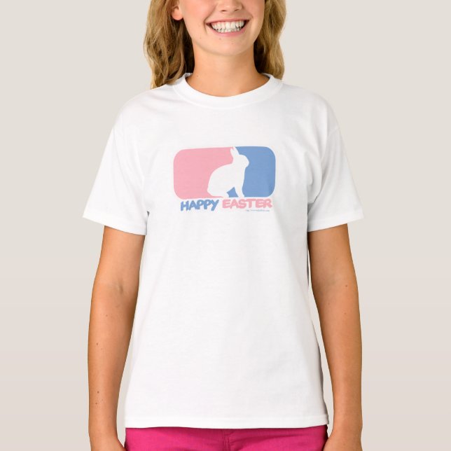 T-shirts Logotipo de Estilo Esportivo Coelho e Bonito do fe (Frente)