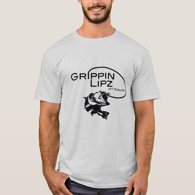 T-shirts Logotipo de Grippin Lipz (Frente)