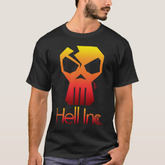 T-shirts Logotipo de Inferno Inc. Skully