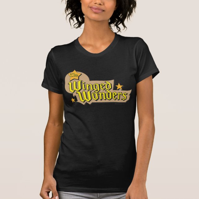 T-shirts Logotipo de Maravilhas Asas (Frente)
