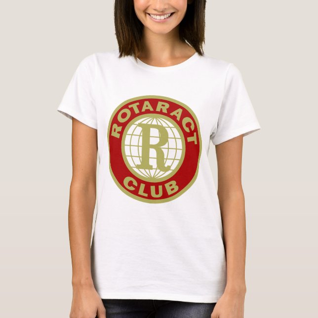 T-shirts Logotipo de Rotaract (Frente)