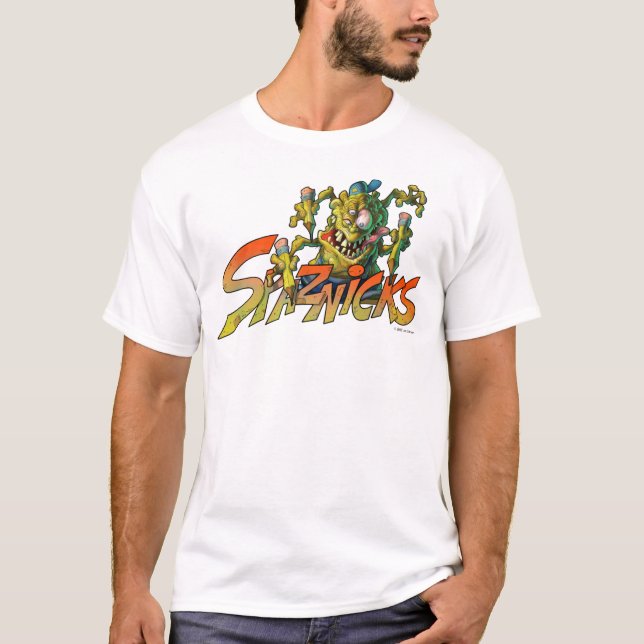 T-shirts Logotipo de Spaznicks (Frente)