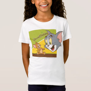 T-shirts Logotipo de Tom e Jerry Hanna Barbera