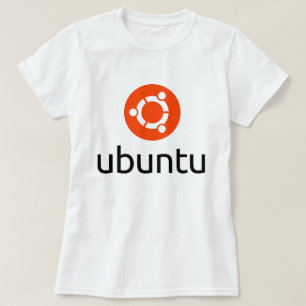 T-shirts Logotipo de Ubuntu Linux