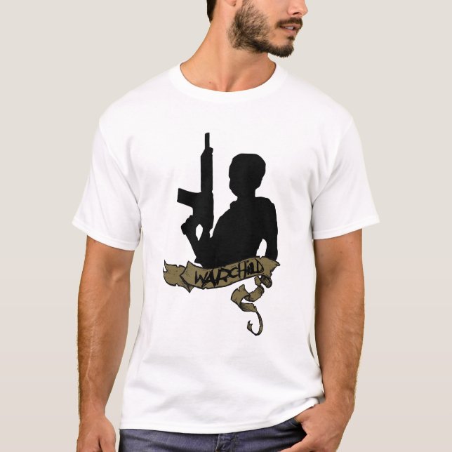 T-SHIRTS LOGOTIPO DE WARCHILD (Frente)