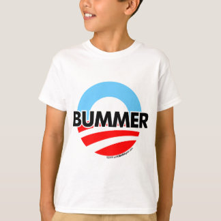T-shirts Logotipo do Bummer de Obama O