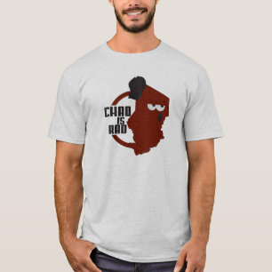 T-shirts logotipo do cano principal de ChadisRad.com