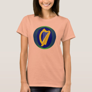 T-shirts Logotipo do Casaco de Armas irlandês