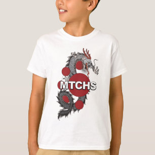 T-shirts Logotipo do dragão de MTCHS