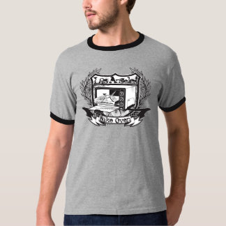 T-shirts Logotipo do forno da bicicleta
