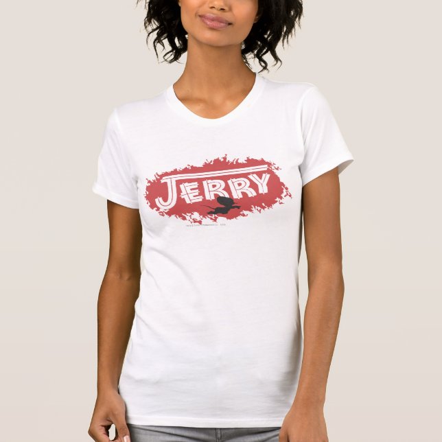 T-shirts Logotipo do Jerry Silhouette (Frente)