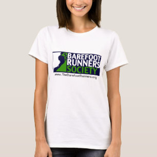T-shirts Logotipo do negativo das senhoras Microfiber T+URL