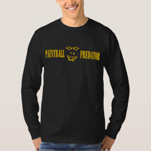 T-shirts Logotipo do predador do Paintball