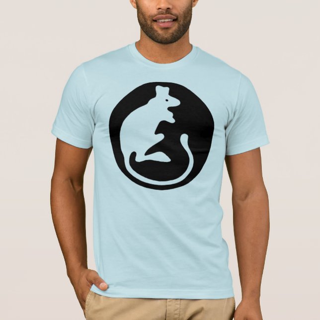 T-shirts Logotipo do rato (Frente)