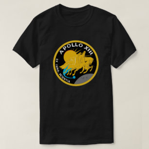 T-shirts Logotipo do Símbolo da Missão da NASA Apollo 13
