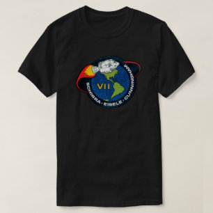T-shirts Logotipo do Símbolo da Missão da NASA Apollo 7