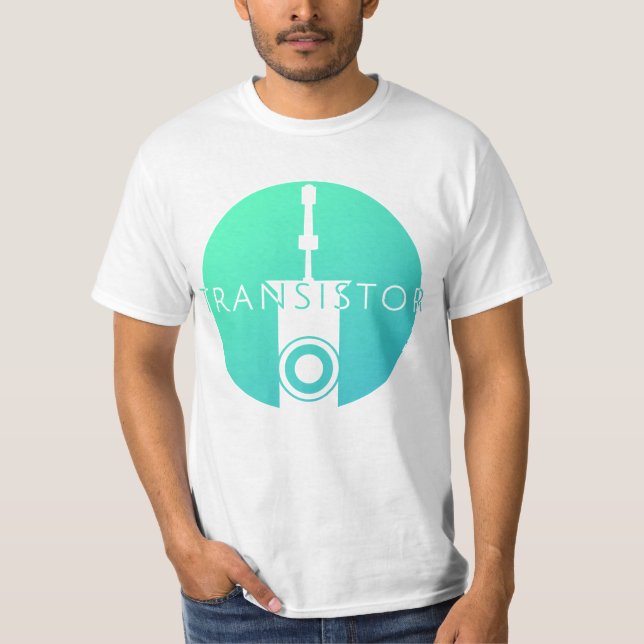 T-shirts Logotipo do transistor (Frente)