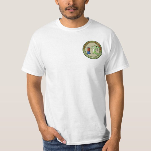 T-shirts Logotipo dobro de 2010 LCG (Frente)