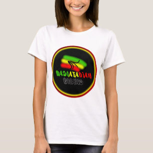 T-shirts Logotipo dos Direitos Rastafarianos