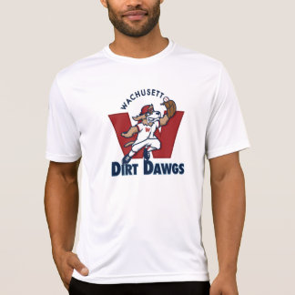 T-shirts Logotipo escolar da equipa de beisebol de Dawgs da
