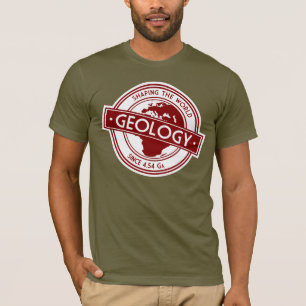 T-shirts Logotipo geológico - Formar o mundo (Europa/África