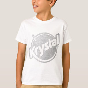 T-shirts Logotipo Krystal esmaecido