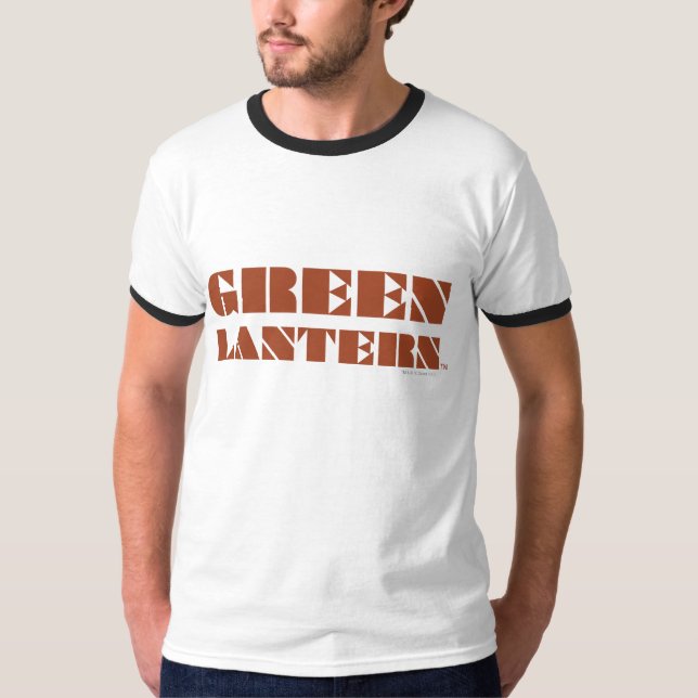T-shirts Logotipo Lanterna Verde - Banho (Frente)