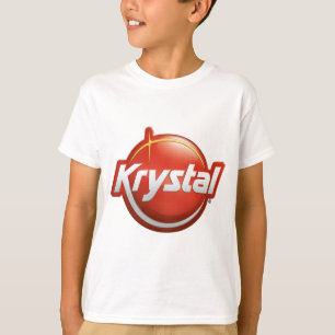T-shirts Logotipo novo de Krystal