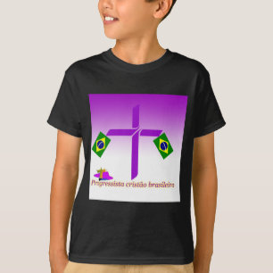 T-shirts Logótipo Progressista Cristão brasileiro