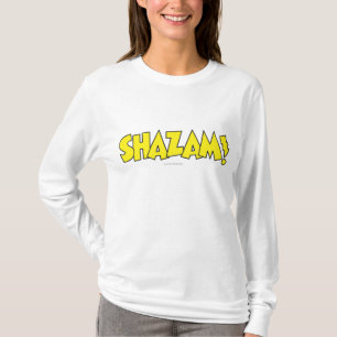 T-shirts Logótipo Shazam Amarelo