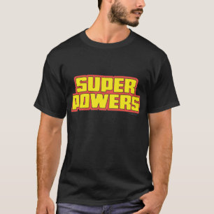 T-shirts Logotipo Super Powers™ Amarelo