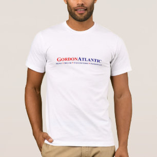 T-shirts Logotipo transatlântico atlântico de Gordon