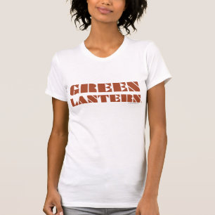 T-shirts Logotipo verde da lanterna - Tan