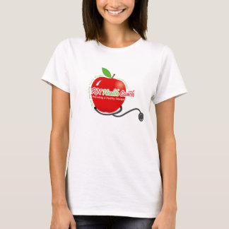 T-shirts Logotipo vermelho grande para mulheres