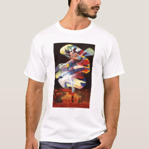 T-shirts Loie mais completo no teatro de Folies-Bergere