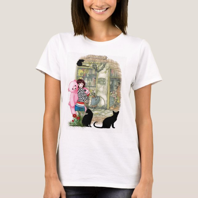 T-shirts Loja de brinquedos em Amesterdã (Frente)