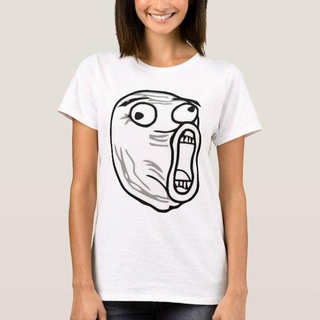 T-shirts lol-cara grande (Frente)