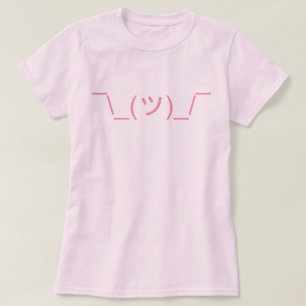 T-shirts LOL IDK Shrug Emoticon