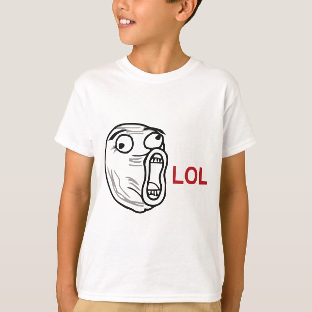 T-shirts LOL meme Tie (Frente)