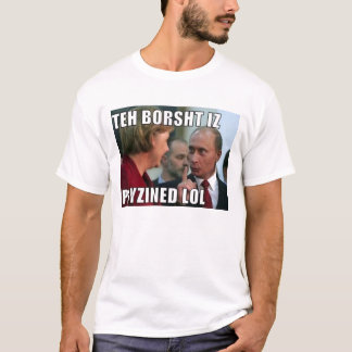 T-shirts LolPutin "o Borsht é envenenado "