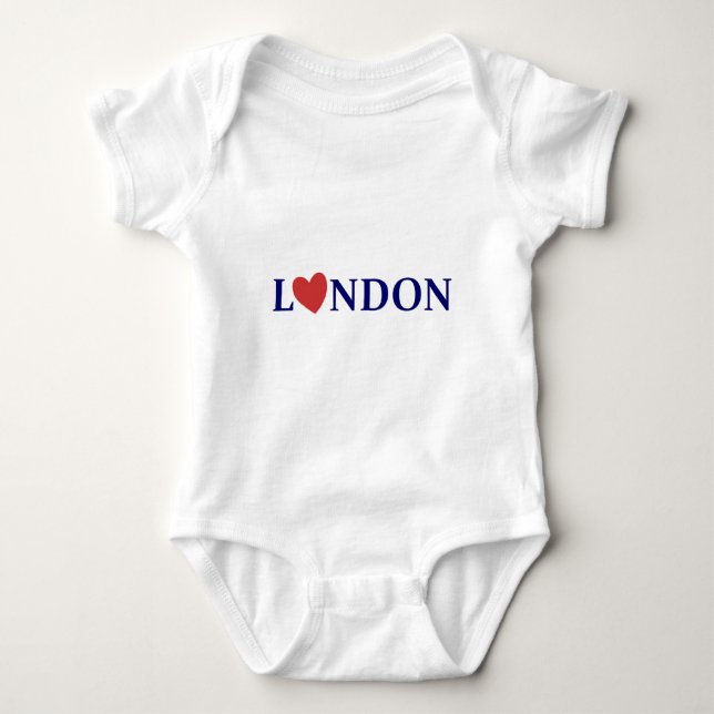 T-shirts London love (Frente)