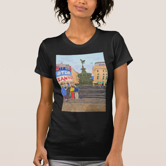 T-shirts Londres, Piccadilly Circus (Frente)